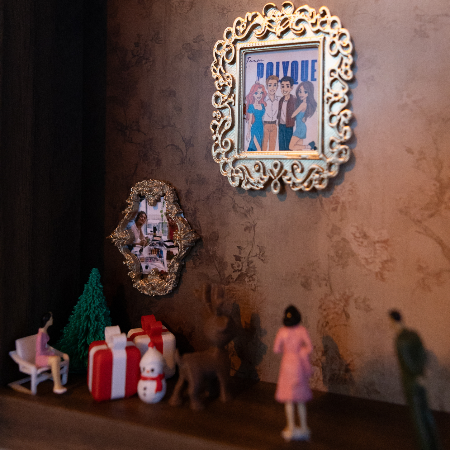 Kişiye Özel Yılbaşı Tablo (Museum of Us) Ikea Çerçeve