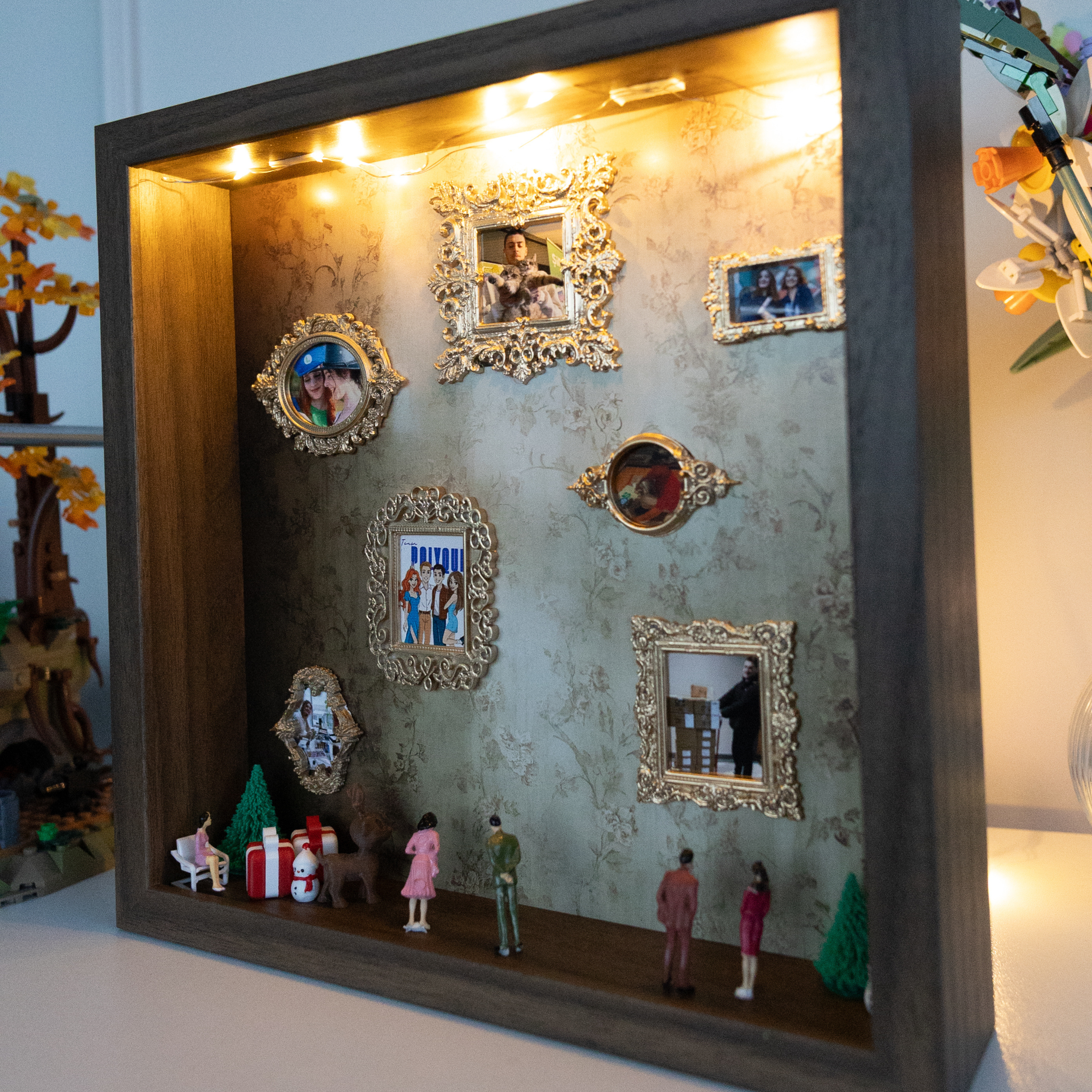 Kişiye Özel Yılbaşı Tablo (Museum of Us) Ikea Çerçeve